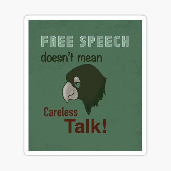 Item preview, Quote free speech  designed and sold by Ilikeiwantilove.