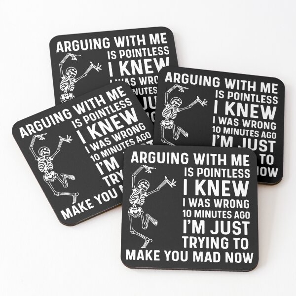Item preview, Arguing With Me Is Pointless, Funny with Sarcastic Quote, Humorous Attitude, Who Love Sarcasm designed and sold by toongstudio.