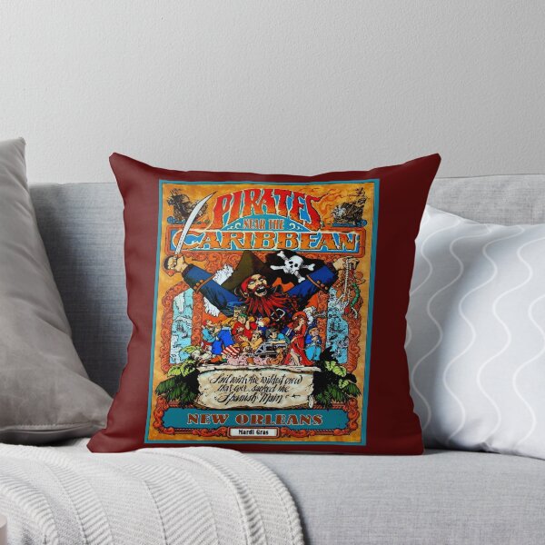 Item preview, PIRATES NEAR THE CARIBBEAN :  Mardis Gras Print designed and sold by posterbobs.