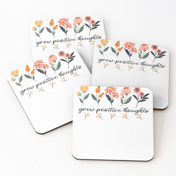 Item preview, Grow Positive Thoughts, Wildflowers, Motivational designed and sold by OB-Store.