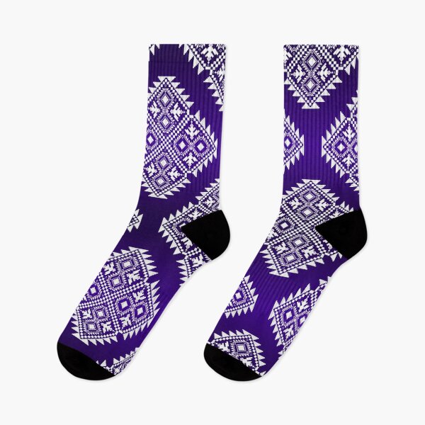 Item preview, Purple Tribal Diamond Seamless Pattern designed and sold by Khwanchai.