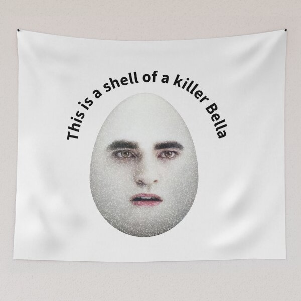 Item preview, Funny Edward Cullen This Is The Skin Of A Killer Bella Meme designed and sold by Phoemps.