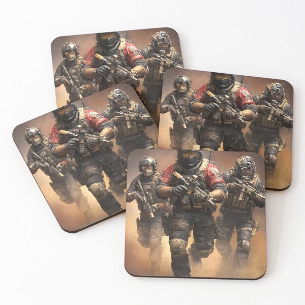 Item preview, Combat Patrol Moving Stealthily Under Threatening Skies designed and sold by Piotrek0001.