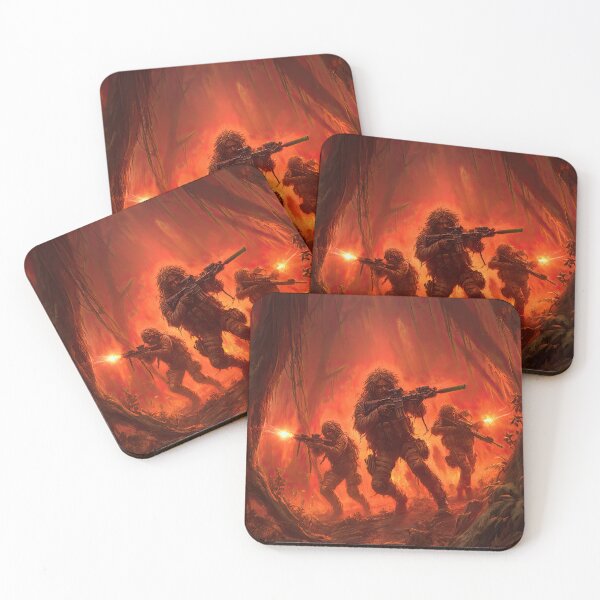 Item preview, Coordinated Advance Under Fire In Hostile Territory designed and sold by Piotrek0001.