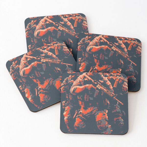 Item preview, Soldiers Push Forward With Guns Locked Tight designed and sold by Piotrek0001.