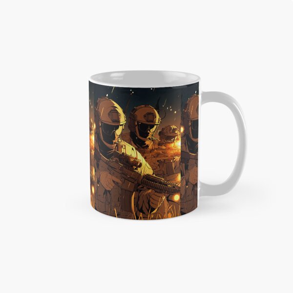 Item preview, Three Warriors Progress Cautiously Toward Threatening Horizon designed and sold by Piotrek0001.