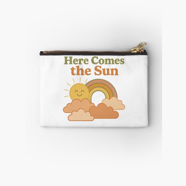 Item preview, Here Comes the Sun – The Beatles-Inspired Retro Kids Design | Smiley Sun & Rainbow by The Olive Club designed and sold by TheOliveClub.