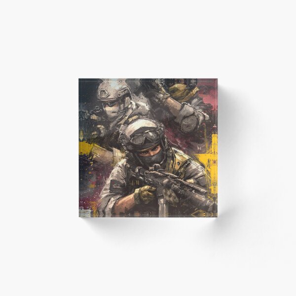 Item preview, Coordinated Combat Movement In Nighttime Warzone Action designed and sold by Piotrek0001.