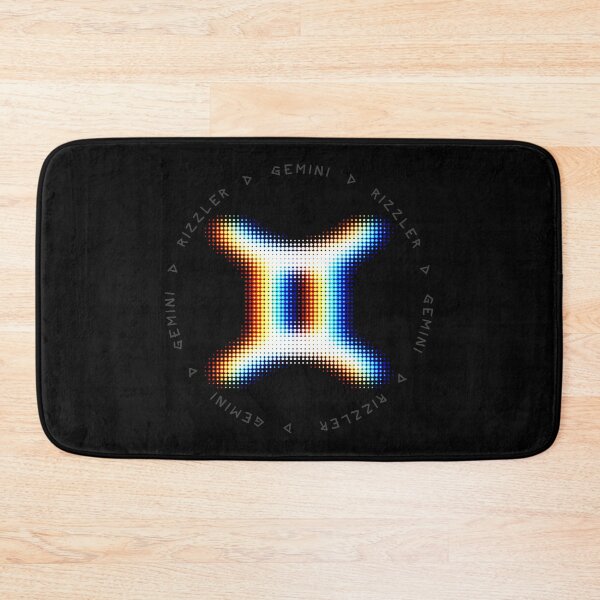 Item preview, Gemini Glitch – Dual Halftone Zodiac Symbol in EDM Vibe designed and sold by H Jonas.
