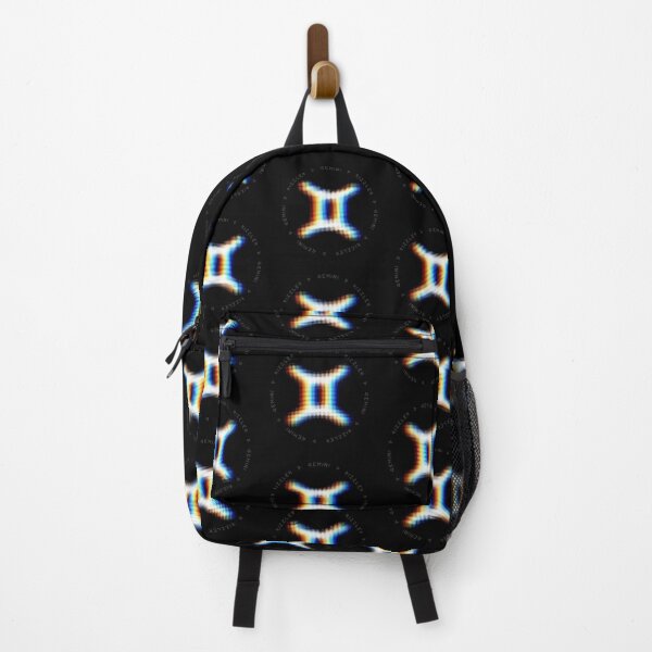 Item preview, Gemini Glitch – Dual Halftone Zodiac Symbol in EDM Vibe designed and sold by H Jonas.