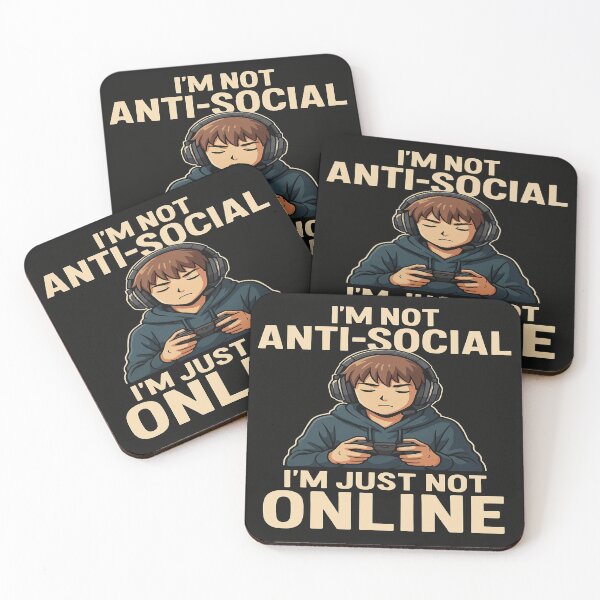 Item preview, Im not online designed and sold by AFK Aesthetic.