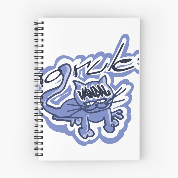 Item preview, Cat with No Rulez - Urban Graffiti Sticker | Rebel Sick Stickerz designed and sold by Borislilb Artwear.