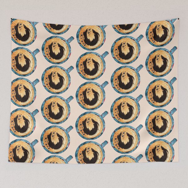Item preview, Cup of coffee - handmade with watercolor. designed and sold by Greitas.