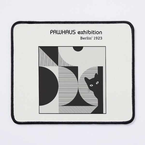 Item preview, Pawhaus black cat and geometry designed and sold by FatBirdie.