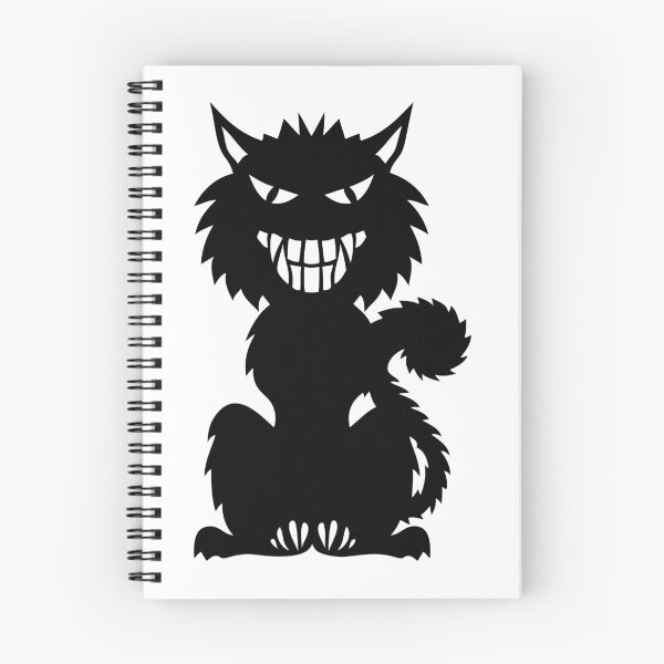 Item preview, evil black cat designed and sold by Achille3777.