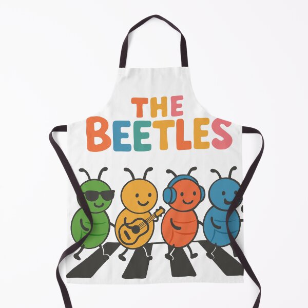 Item preview, The Beetles – Cute Beatles-Inspired Bug Band Design | Funny Kids T-Shirt & Sticker designed and sold by TheOliveClub.