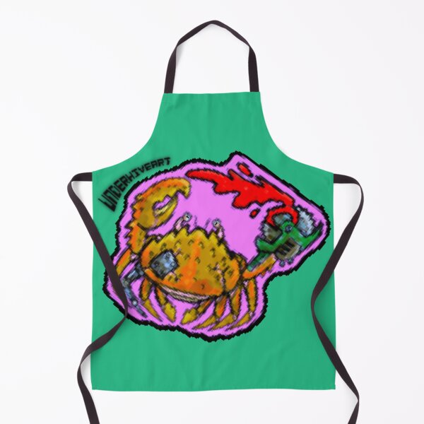 Item preview, Sump Crabs (pixel art, heavily faded retro pixelated design) designed and sold by Underhive-Art.