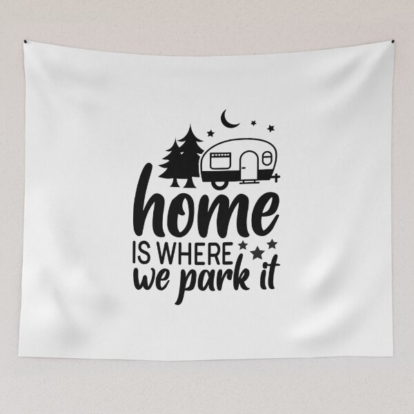 Item preview, HOME IS WHERE WE PARK IT designed and sold by OED-pod-store.