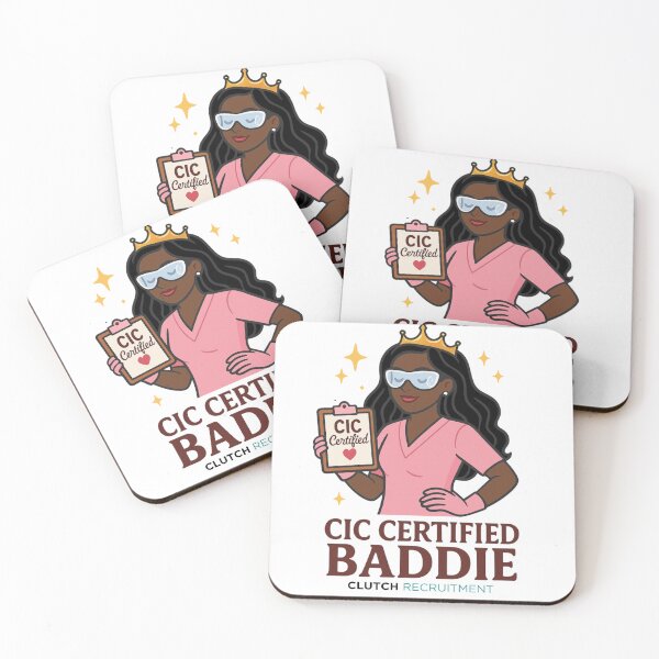 Item preview, CIC Certified Baddie - Infection Prevention designed and sold by clutchREC.