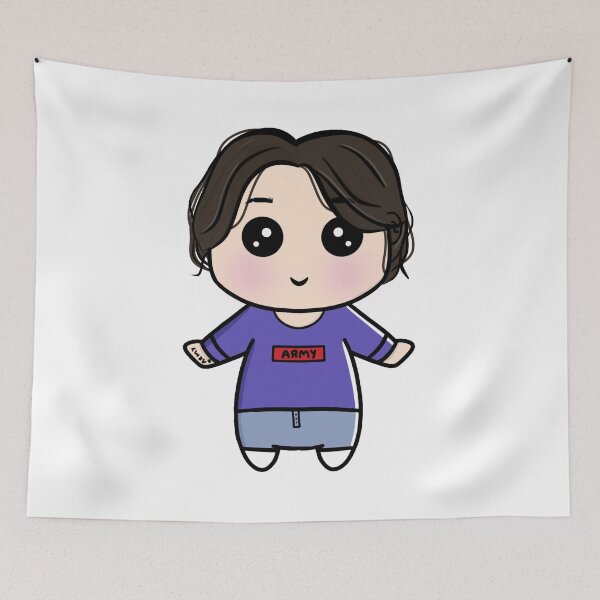 Item preview, BTS Jungkook Cute Kpop designed and sold by hevysz.