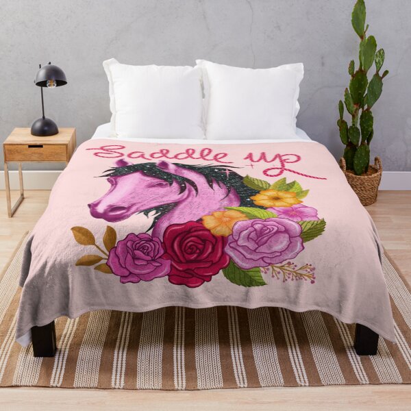 Item preview, Saddle up cowgirl horse designed and sold by pinkyfish1010.