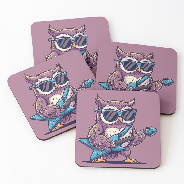 Item preview, Rockstar Owl  designed and sold by Amir Faysal.