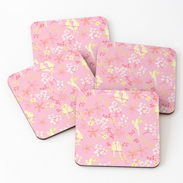 Item preview, Birds in love in the flowers designed and sold by Charlotte Lorge.
