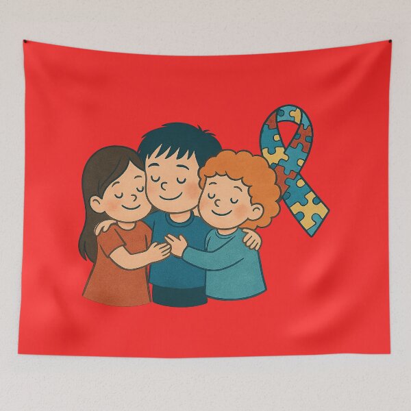 Item preview, Autism Ribbon روبان اوتیسم  designed and sold by YHonar.