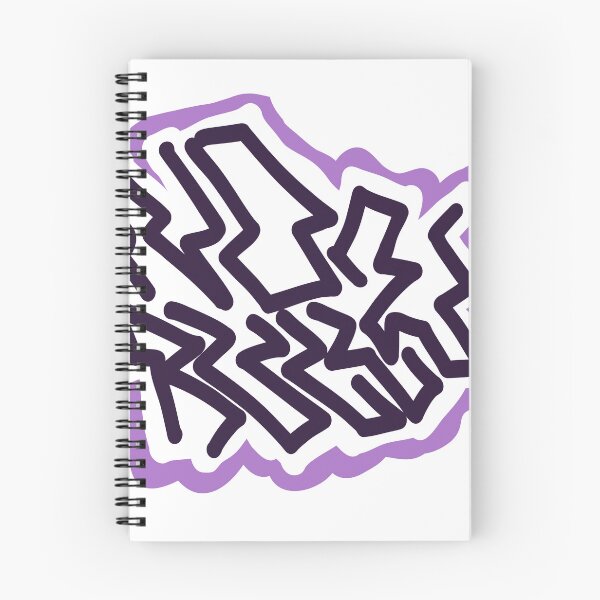 Item preview, No rulez purple tag - Urban Graffiti Sticker | Rebel Sick Stickerz designed and sold by Borislilb Artwear.