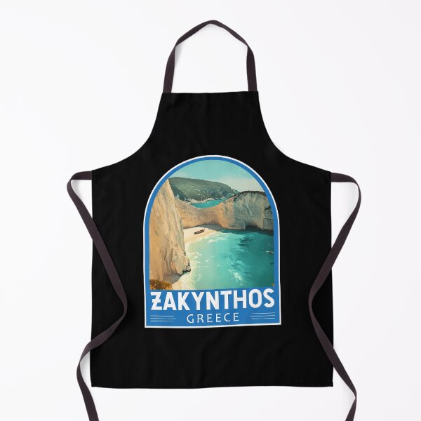 Item preview, Zakynthos Greece Travel Art Emblem designed and sold by KrisSidDesigns.