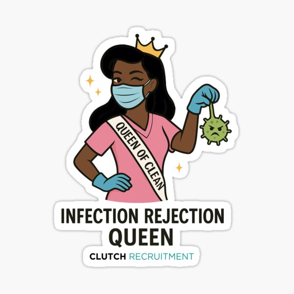 Item preview, Infection Rejection Queen designed and sold by clutchREC.