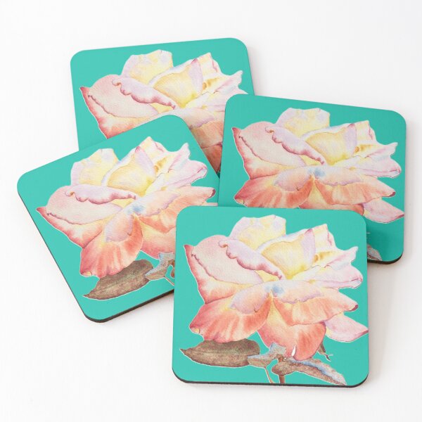 Item preview, Watercolor rose Big & Beautiful floral botanical art in watercolour designed and sold by Yarlseri.