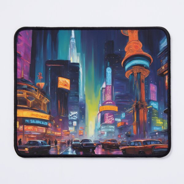 Item preview, At night in a metropolis designed and sold by 2-Seraphira.