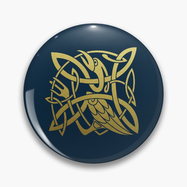 Item preview, Medieval Style Celtic Nordic Knotwork Fantastic Bird designed and sold by Pixelchicken.