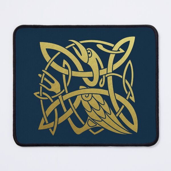 Item preview, Medieval Style Celtic Nordic Knotwork Fantastic Bird designed and sold by Pixelchicken.