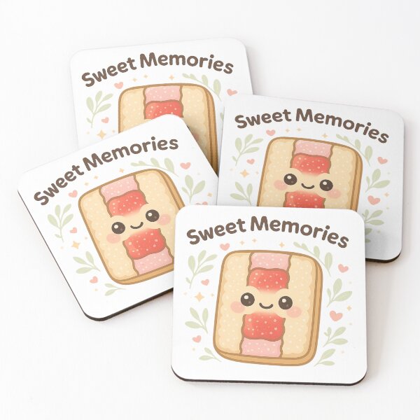 Item preview, Sweet Memories – Cute Kawaii Aussie Iced Biscuit Design designed and sold by POPDOTSHOP.