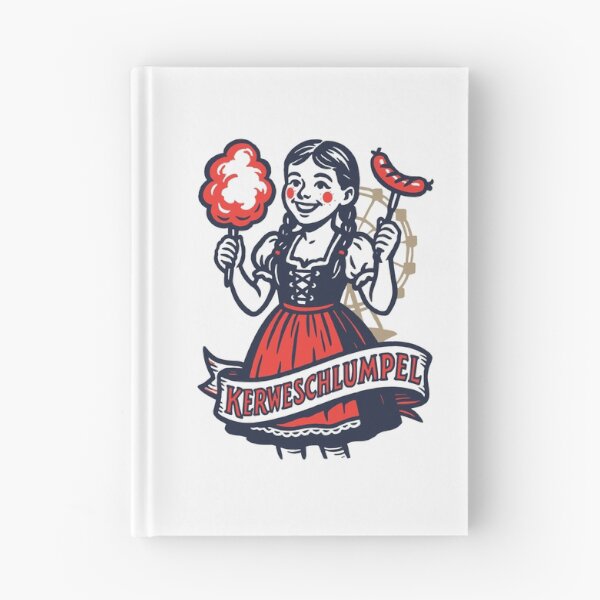 Item preview, Kerweschlumpel girl with candy and sausage designed and sold by Boogosh.