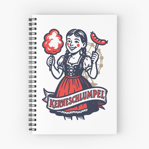 Item preview, Kerweschlumpel girl with candy and sausage designed and sold by Boogosh.