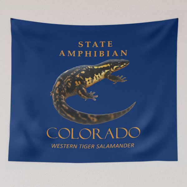 Item preview, Colorado Territory Amphibian The Western Tiger Salamander designed and sold by taiche.