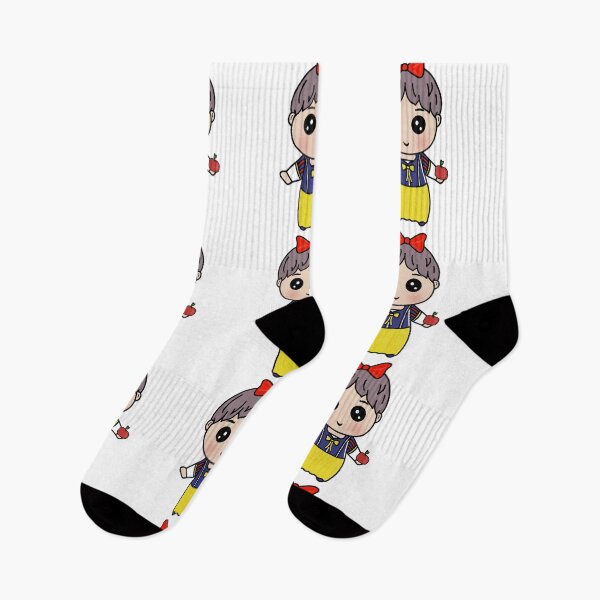 Item preview, BTS V Taehyung Snow White Chibi Kpop designed and sold by hevysz.