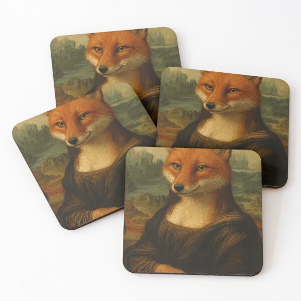 Item preview, Mona Lisa Red Fox designed and sold by Owcomm.