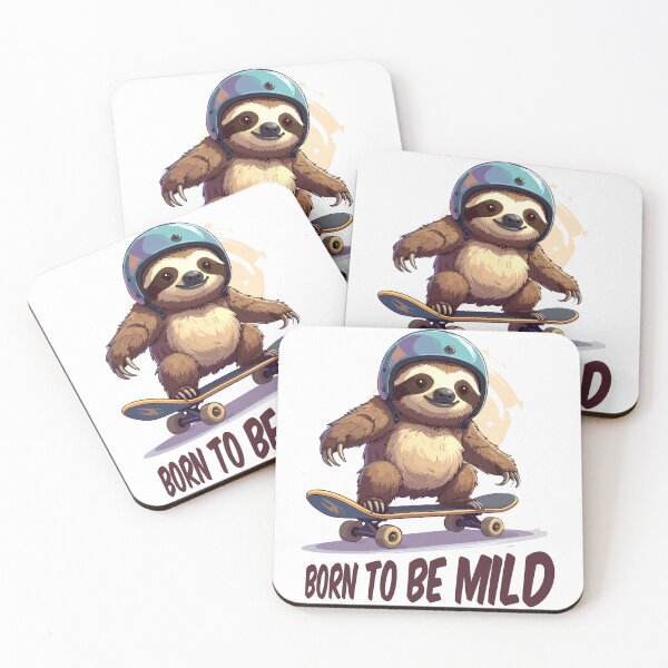 Item preview, Slow Skater Sloth designed and sold by Tong4130.