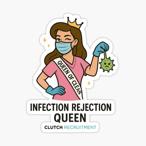 Item preview, Infection Rejection Queen designed and sold by clutchREC.