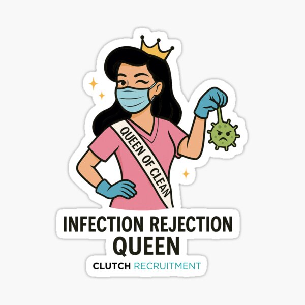 Item preview, Infection Rejection Queen designed and sold by clutchREC.