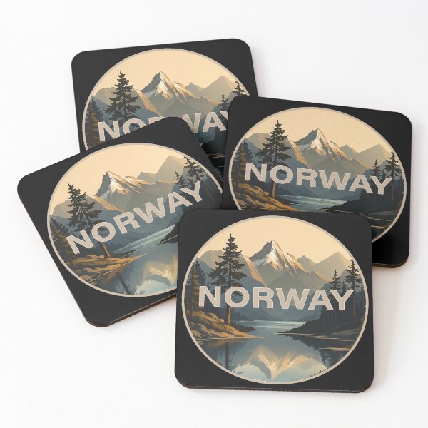 Aperçu de l'œuvre Norvège Scandinavie Europe créée et vendue par NPStudio.