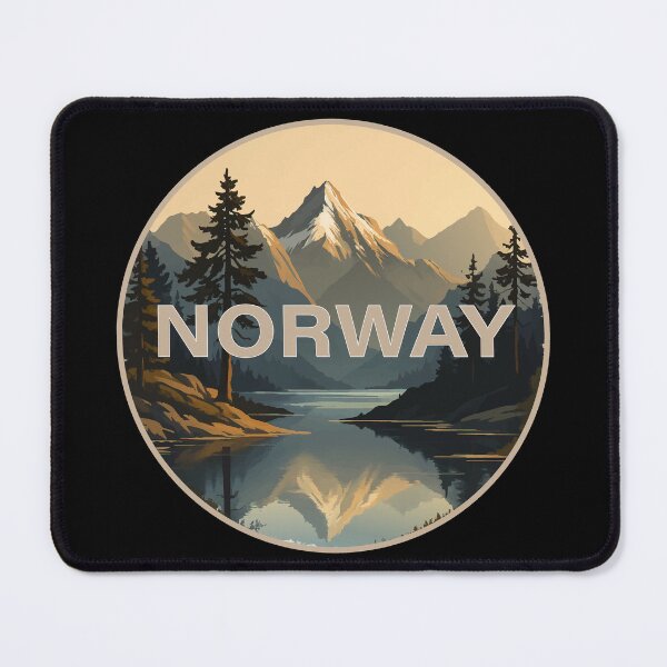 Artikelvorschau, Norwegen Norge Skandinavien Europa entworfen und verkauft von NPStudio.