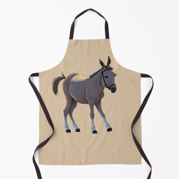 Item preview, Stubborn donkey, natural colors, standing designed and sold by HA-Design-Kunst.