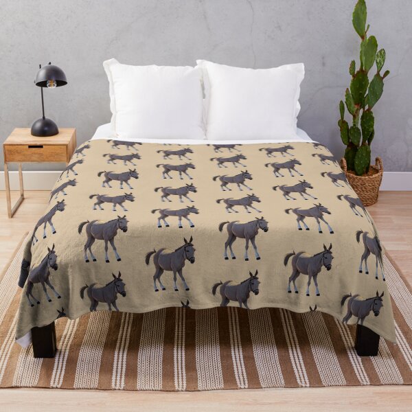 Item preview, Stubborn donkey, natural colors, standing designed and sold by HA-Design-Kunst.
