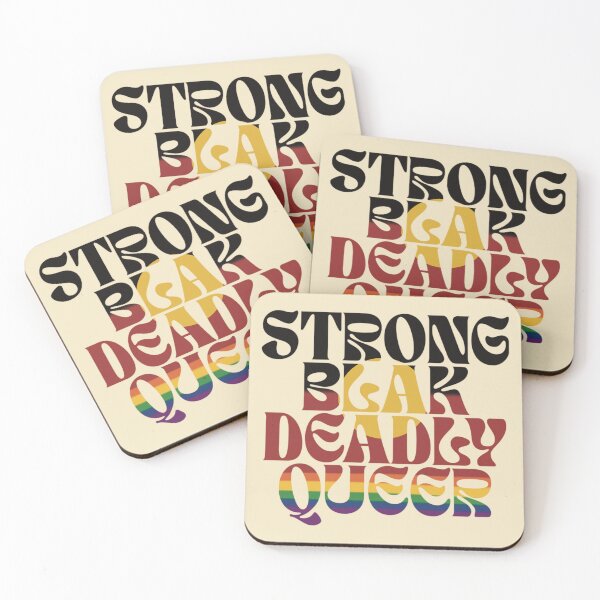 Item preview, Strong Blak Deadly Queer | Aboriginal + LGBTQ Love | Pride  designed and sold by D K Trindall.