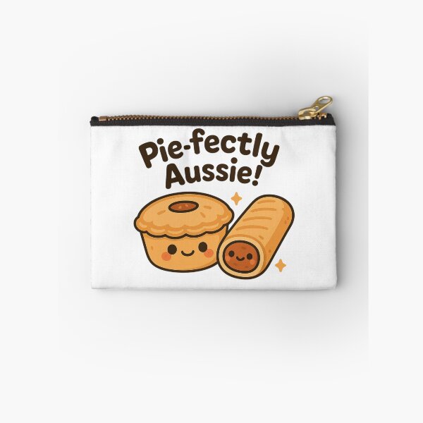 Item preview, Pie-fectly Aussie - Cute Kawaii Meat Pie Australian Food Design designed and sold by POPDOTSHOP.